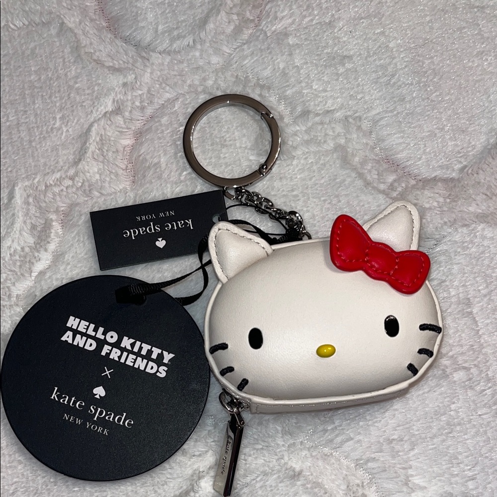 kate spade NWT! 3D Hello Kitty Bag Charm - Hello Kitty & Friends Ltd Release - Picture 4 of 14